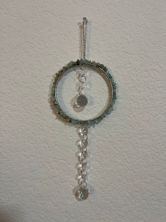 Amazonite Suncatcher