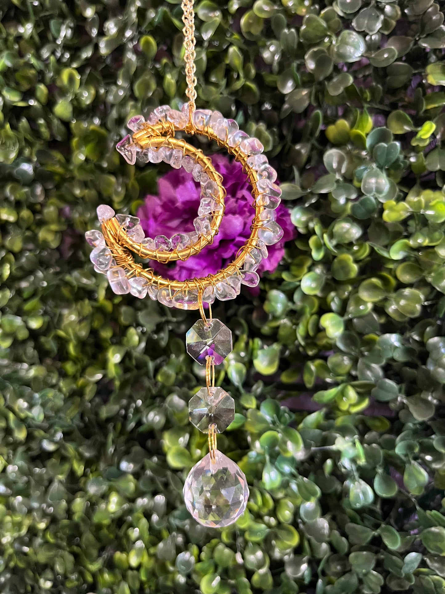 SOPHIA Golden Girls Moon Suncatcher