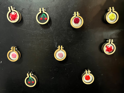 Embroidery Super Mini Embroidery Hoop Magnets