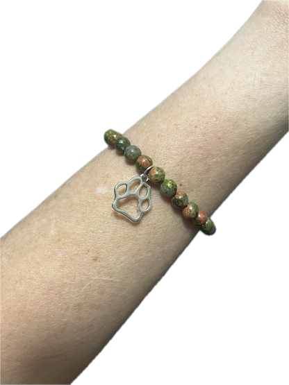 Paw Charm Bracelet