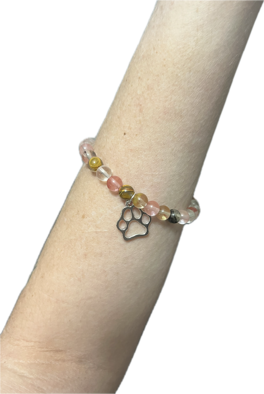 Paw Charm Bracelet