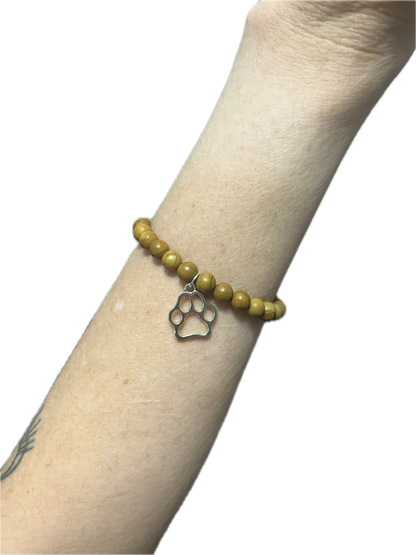 Paw Charm Bracelet