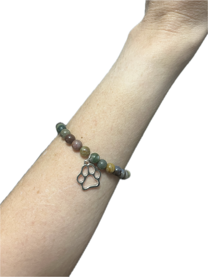 Paw Charm Bracelet
