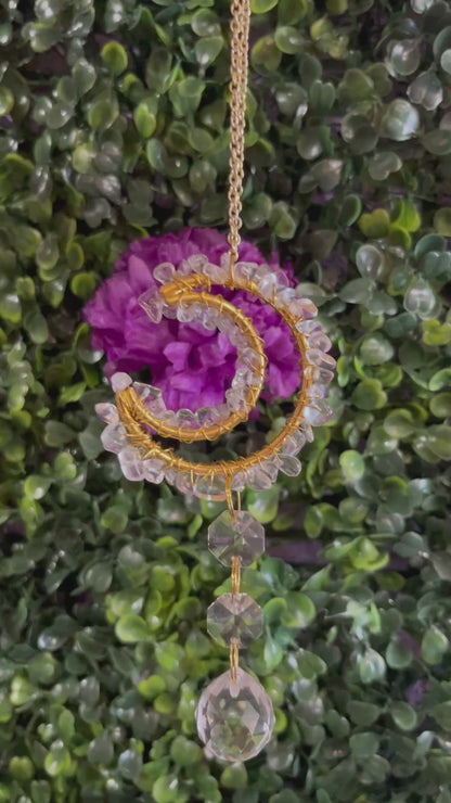 SOPHIA Golden Girls Moon Suncatcher